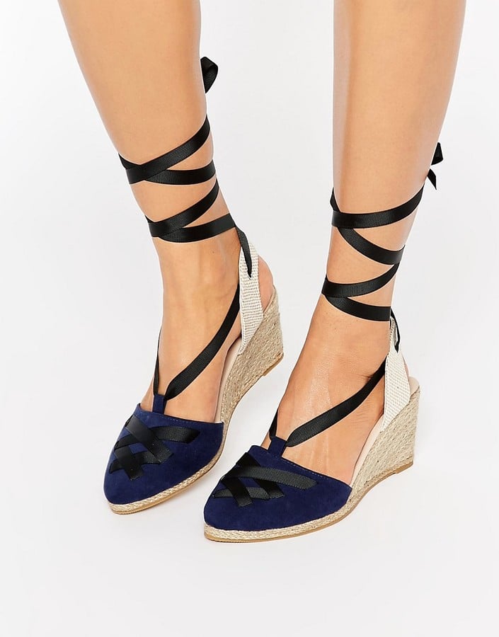 Asos Jacqueline Point Wedge Espadrilles ($36)