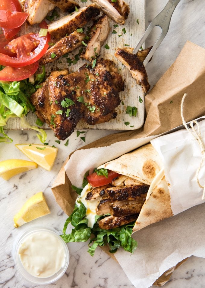 Chicken Shawarma Wrap