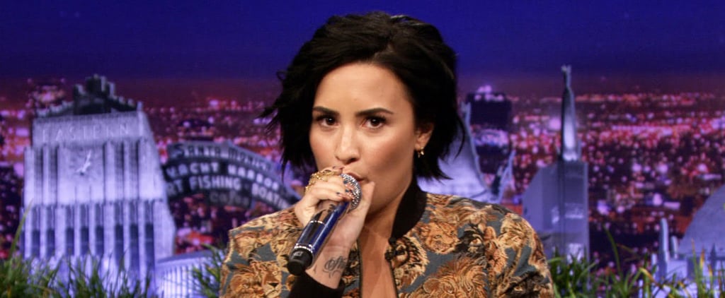 Demi Lovato's Celebrity Impressions on Tonight Show | Video