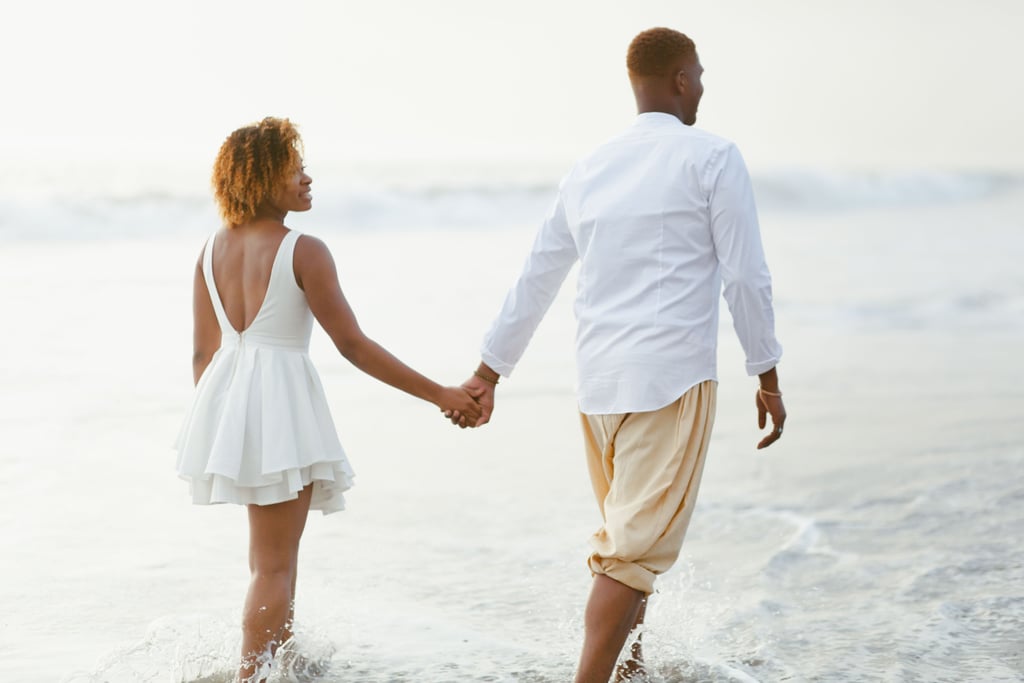 Mermaid-Themed Engagement Shoot