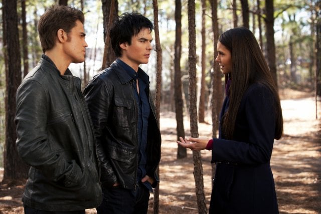 The Trio in The Vampire Diaries