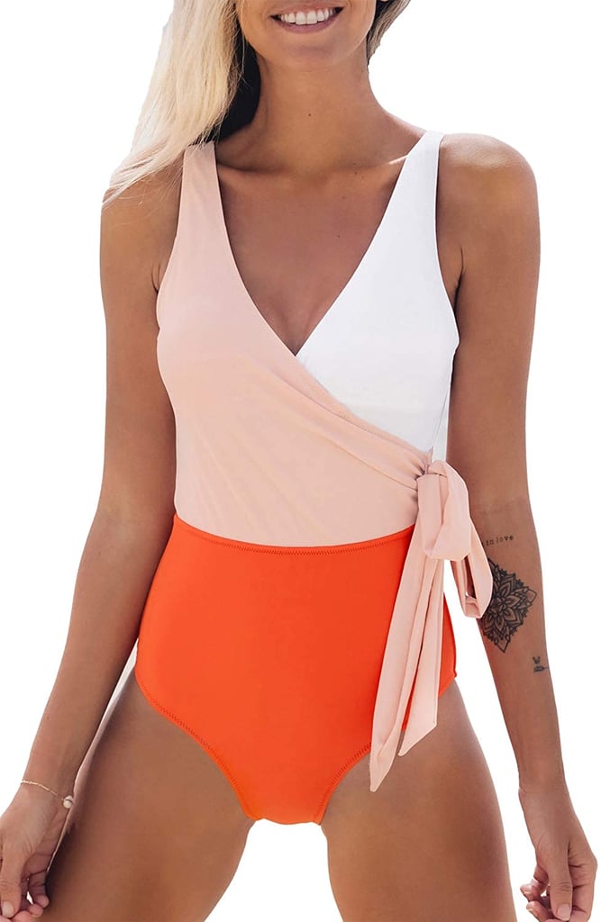 Cupshe Bowknot One Piece Swimsuit Top Trending Women S Clothes For Amazon Prime Day Sale 21 Popsugar Fashion Photo 9