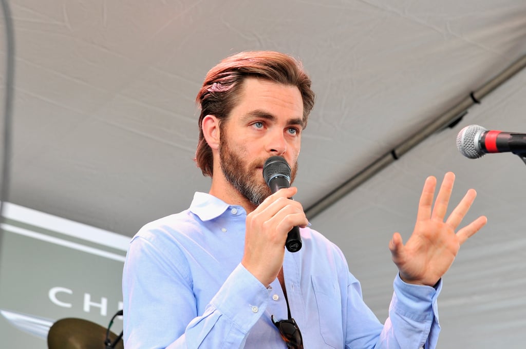 Chris Pine at John Varvatos Stuart House Benefit Pictures