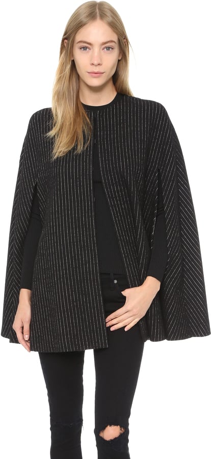 Alice + Olivia Kingsley Cape Coat ($495)