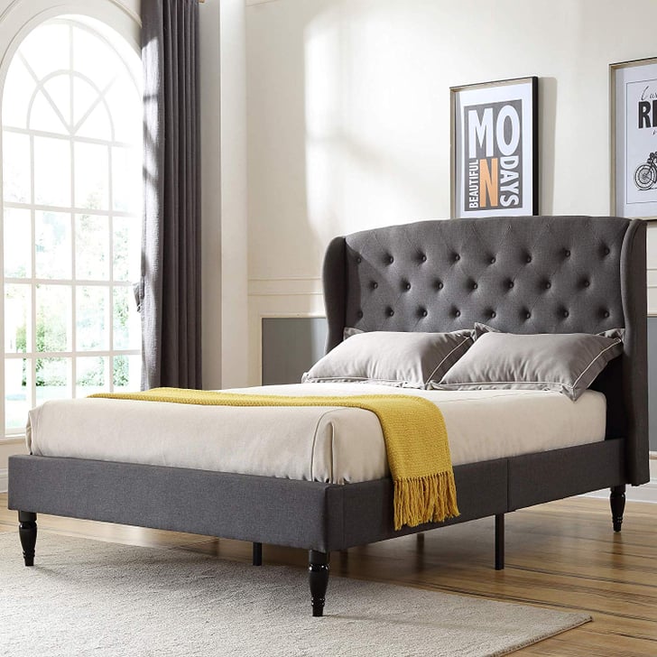 Coventry upholstered shop platform bed