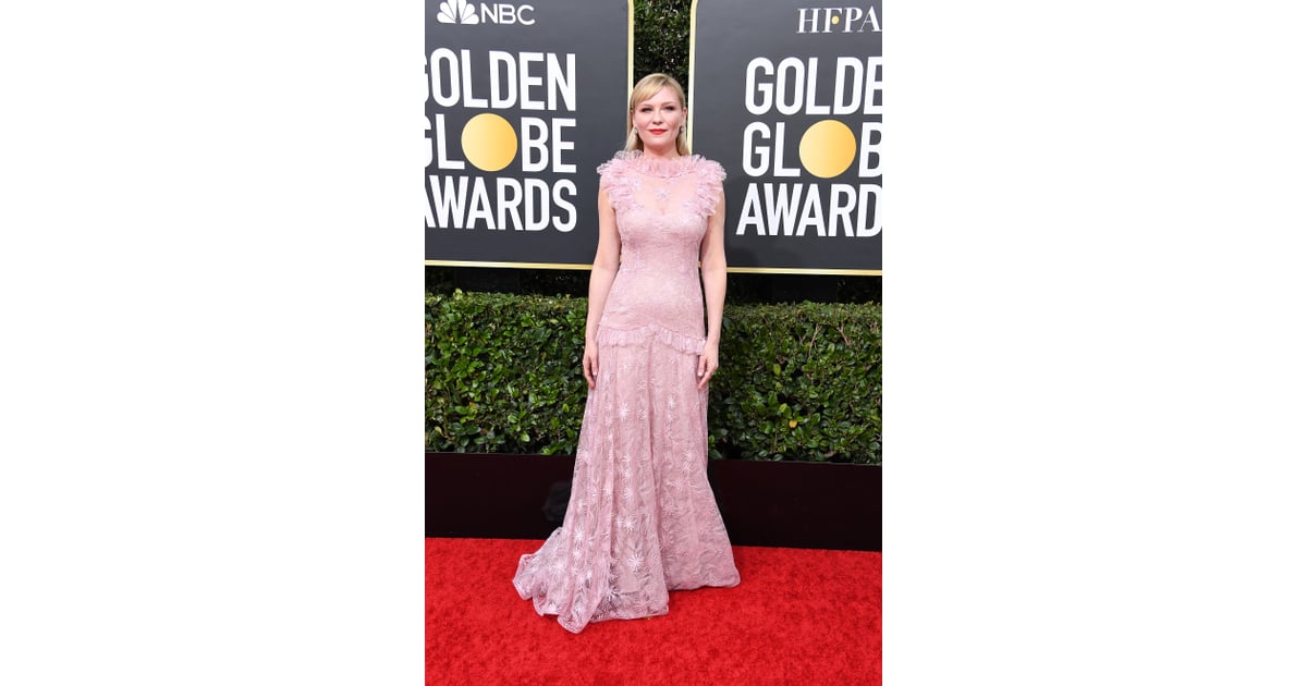 Kirsten Dunst at the 2020 Golden Globes | See Every Red Carpet Look at