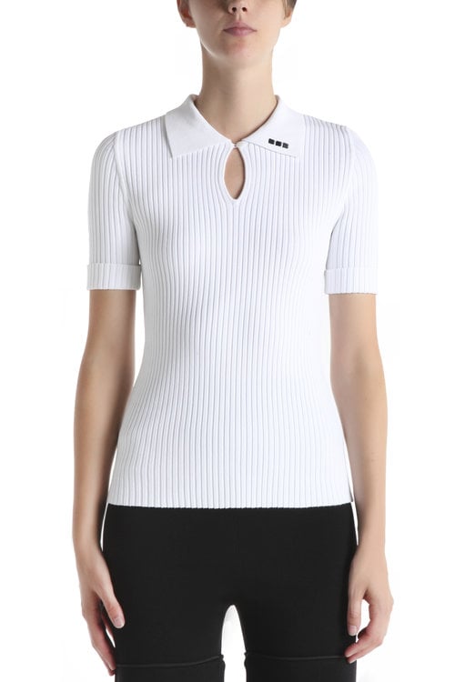 PH5 Ivy Logo Embroidered Rib Polo
