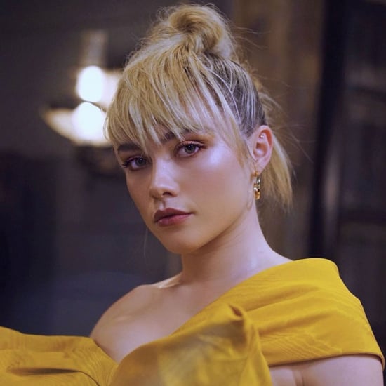 Florence Pugh Wears Fake Bangs For WME Oscars Preparty