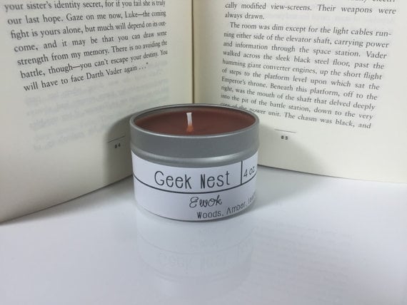 Ewok candle