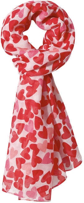 Girls’ Valentine’s Chiffon Scarf