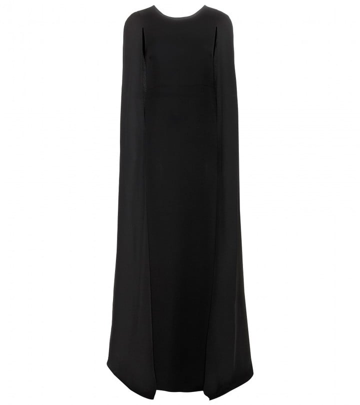 Valentino Floor-length cape gown ($6,990) | Kim Kardashian's Black ...