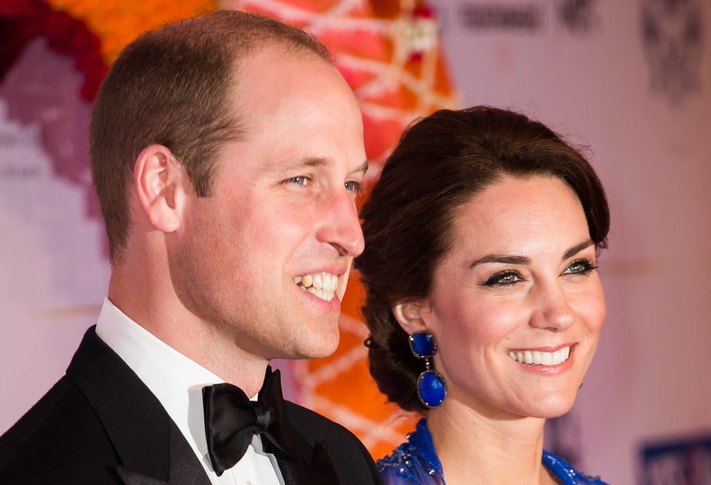 Kate Middleton in Jenny Packham Dress at Mumbai Gala