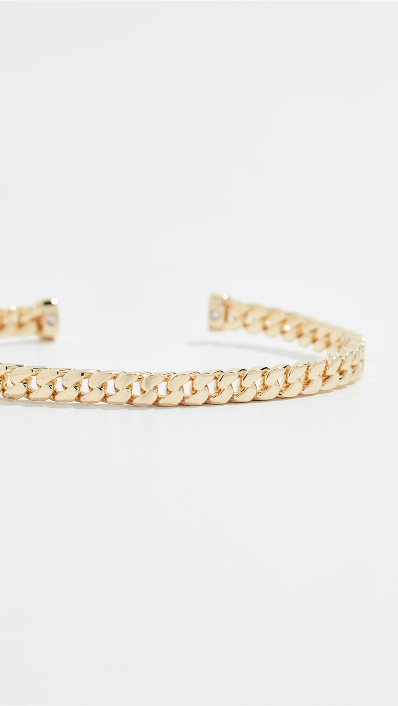 Shashi Chain Cuff Bracelet