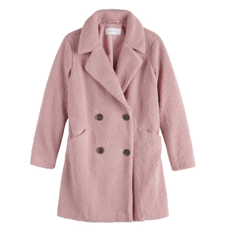 Fresh Fall Fashion Under $100: POPSUGAR Teddy Coat