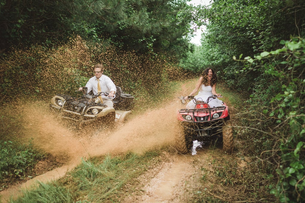 Muddy Trash-the-Dress Shoot