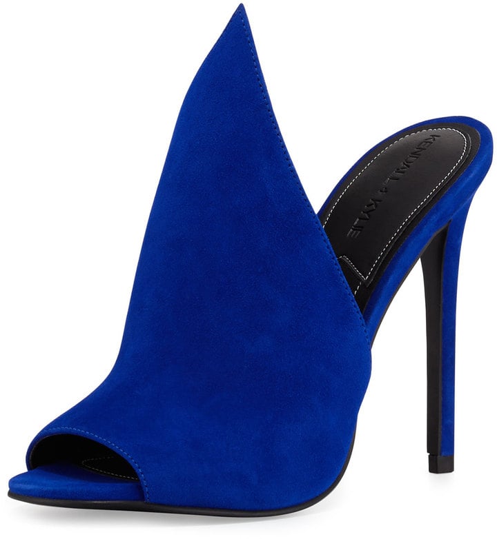 Kendall + Kylie Essie Peaked Suede Mule Pump ($150)