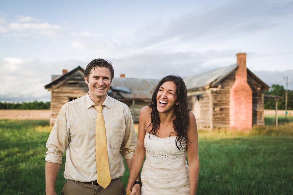 Muddy Trash-the-Dress Shoot