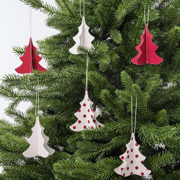 Vinterfest Christmas Tree Hanging Decorations