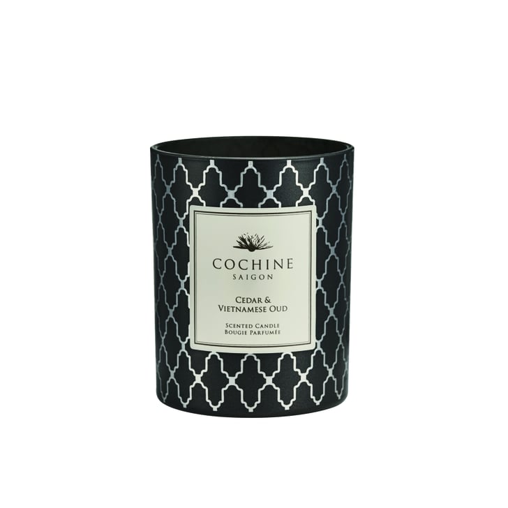 Cochine Cedar and Vietnamese Oud Candle Cozy Autumn Candles