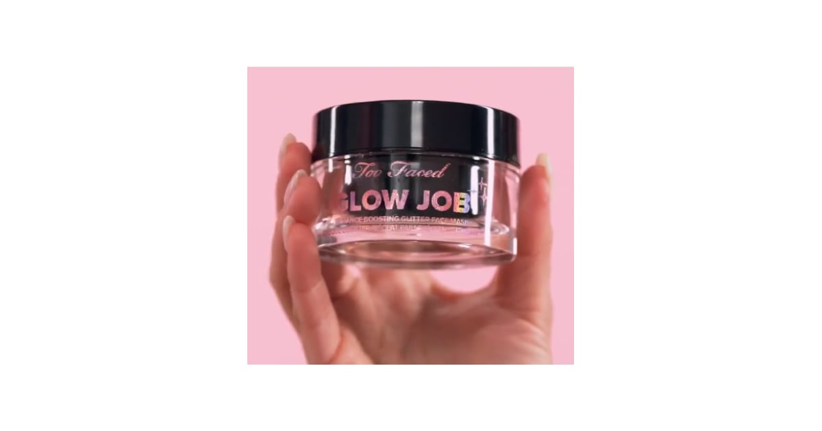 Download Makeup Beauty Hair Skin Too Faced S Pink Glitter Glow Job Mask Is Finally Unveiled Popsugar Beauty Photo 2 PSD Mockup Templates