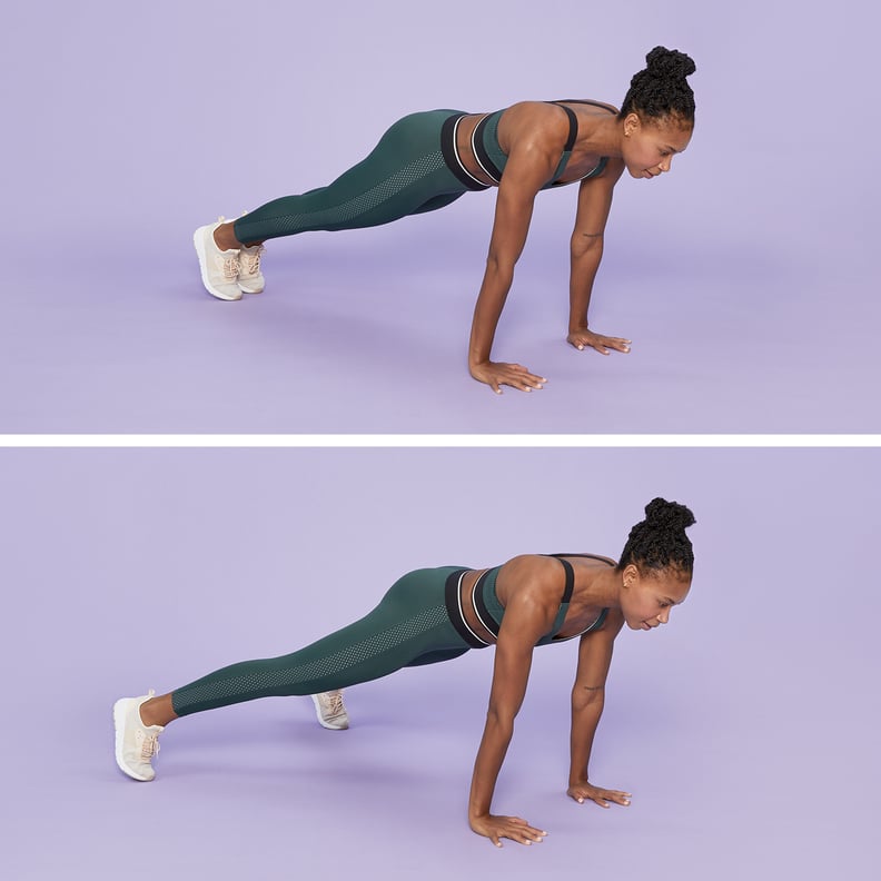 Plank Variation: Plank Jacks