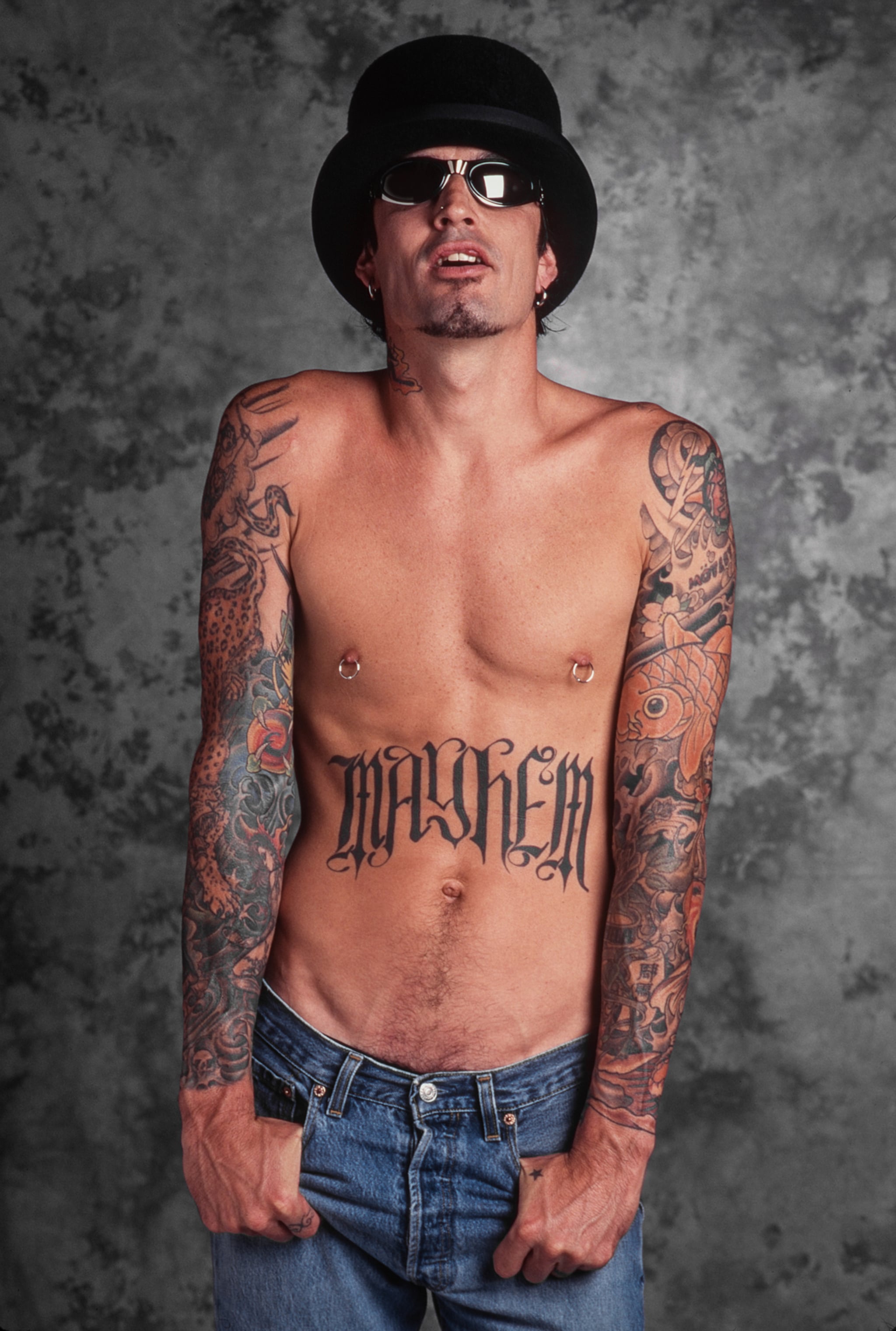 Tommy Lee's Abdomen Tattoo in Real Life | The Beauty Moments in 