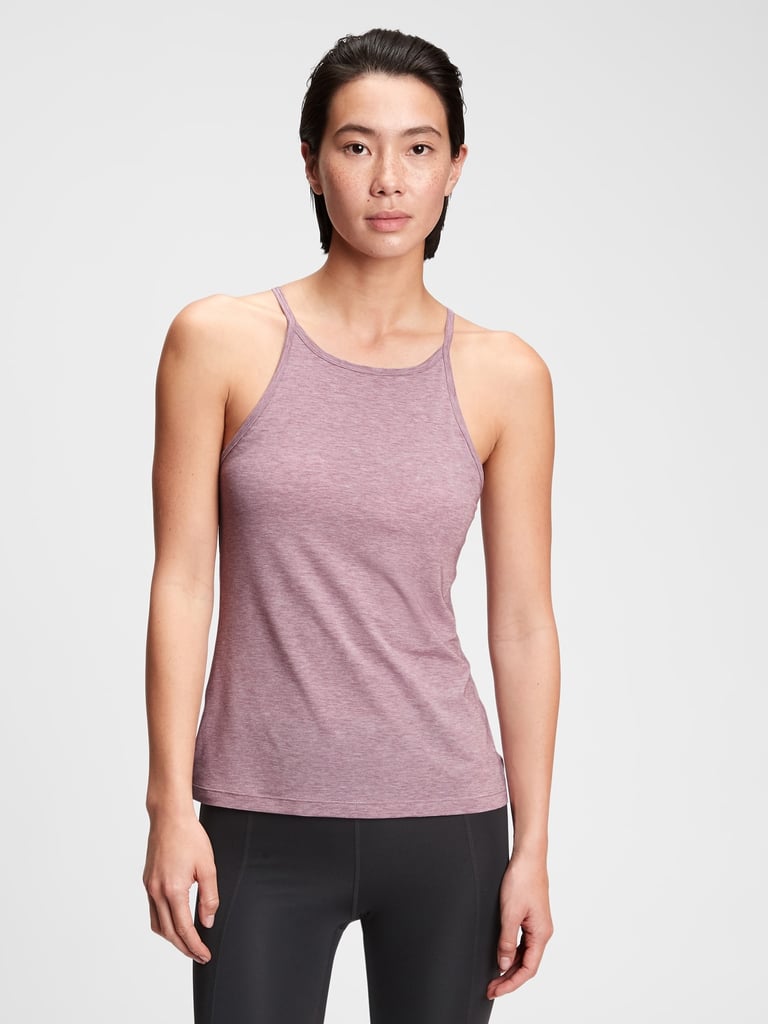 GapFit Breathe Halter-Neck Tank Top