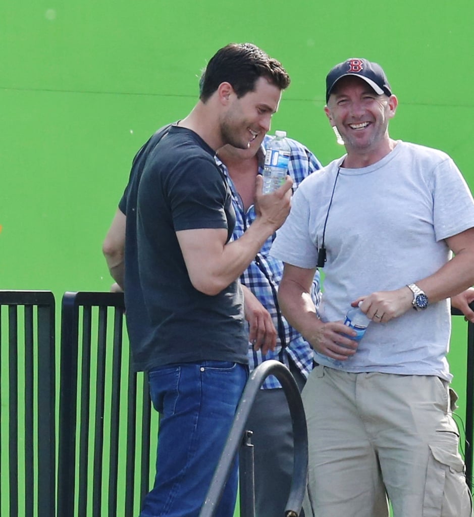 Fifty Shades Darker Jamie Dornan Set Pictures