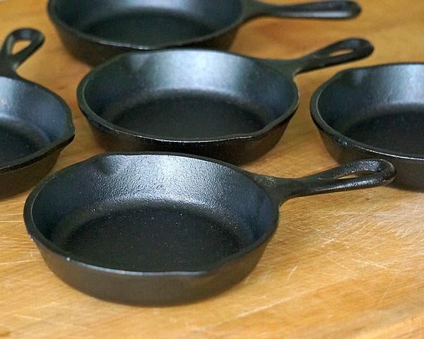 Mini Cast-Iron Skillets, Set of 4