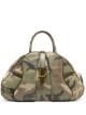 Christian Dior 2001 Pre-Owned Camouflage Saddle Bowling Bag