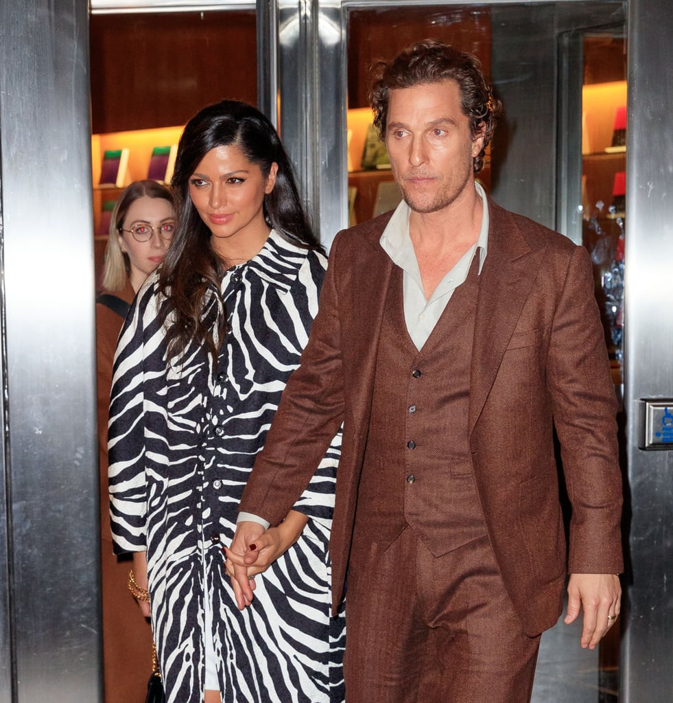 Matthew McConaughey and Camila Alves at Serenity Screening