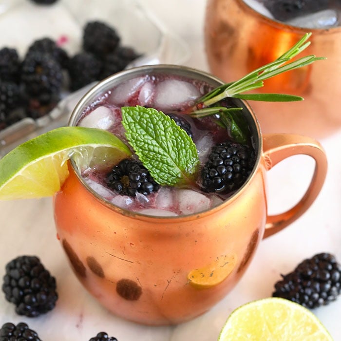 Blackberry Moscow Mules