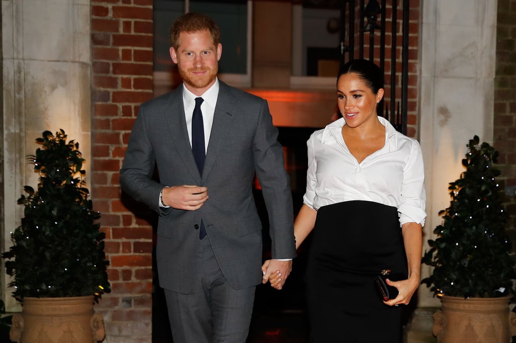 Prince Harry and Meghan Markle at Endeavour Awards Feb. 2019