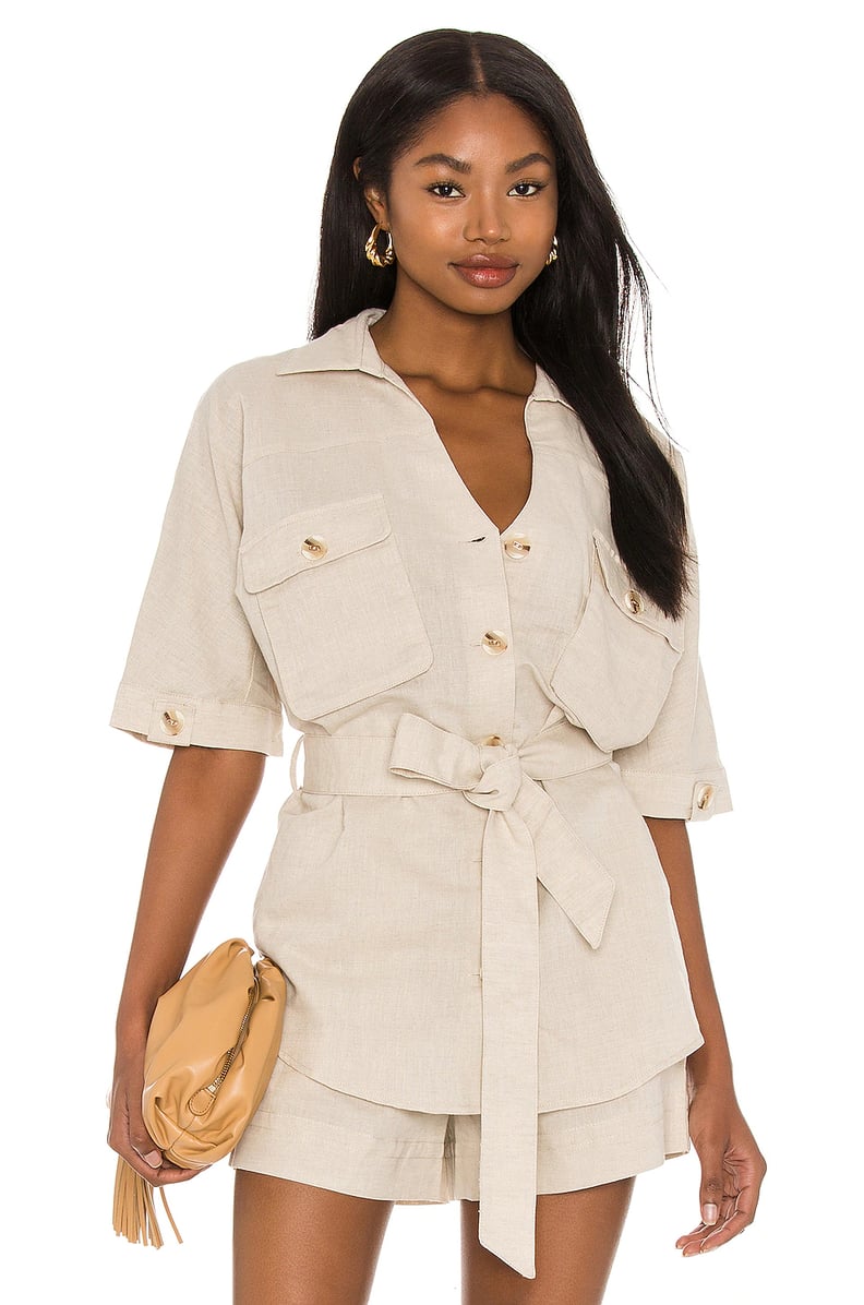 Suboo Cecile Linen Shirt and Shorts