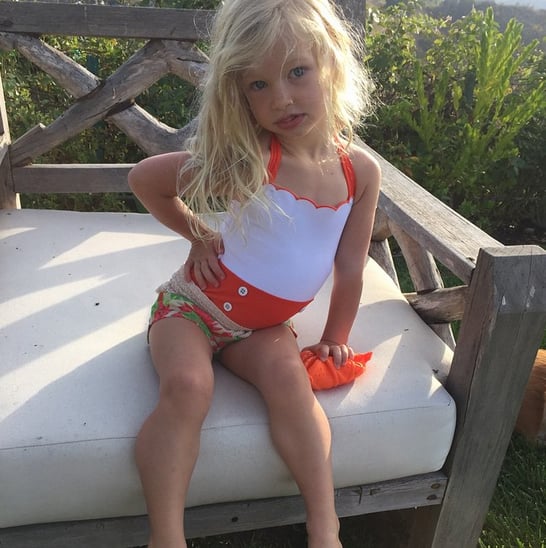 Jessica Simpson posted an adorable poolside picture of her daughter, Maxwell.
