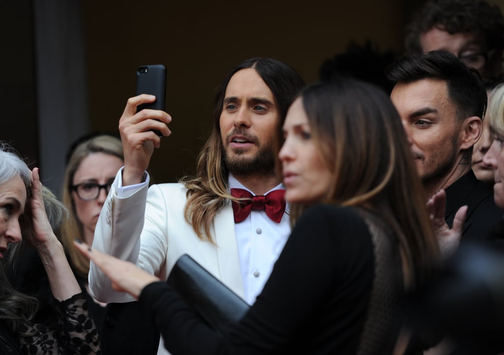 Jared Leto at the 2014 Oscars.