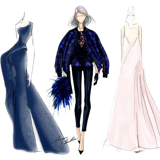 Fall 2014 New York Fashion Week Designer Sketches