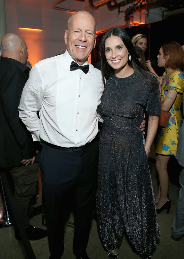 Bruce Willis and Demi Moore at Comedy Central Roast 2018