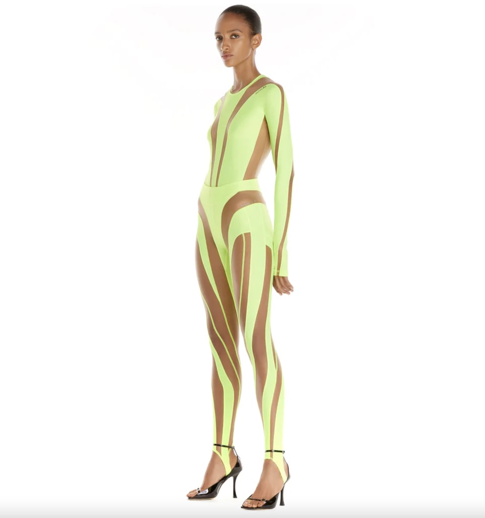 Mindy Chen's Exact Mugler Catsuit