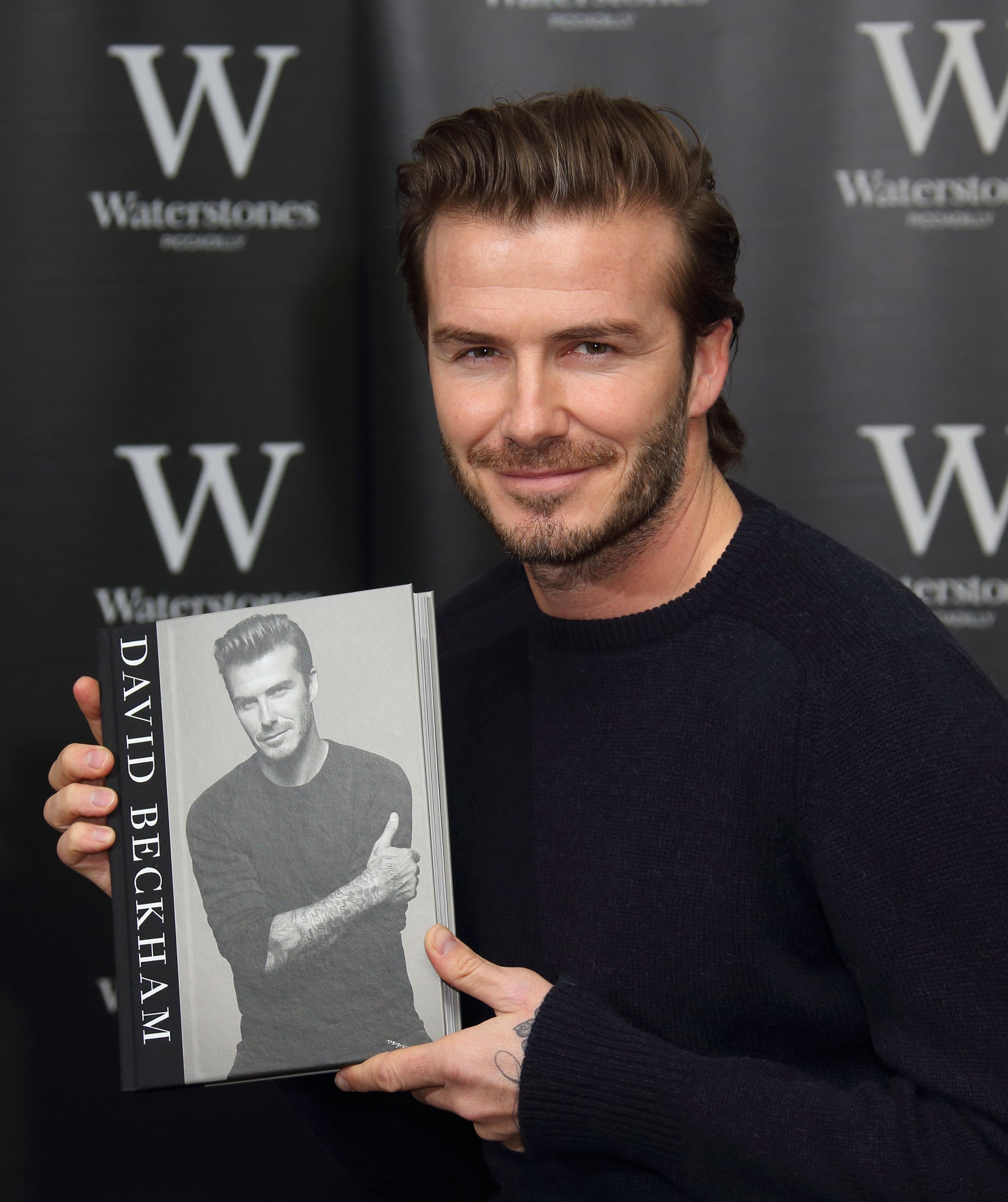 David Beckham Hair Quiff 2013