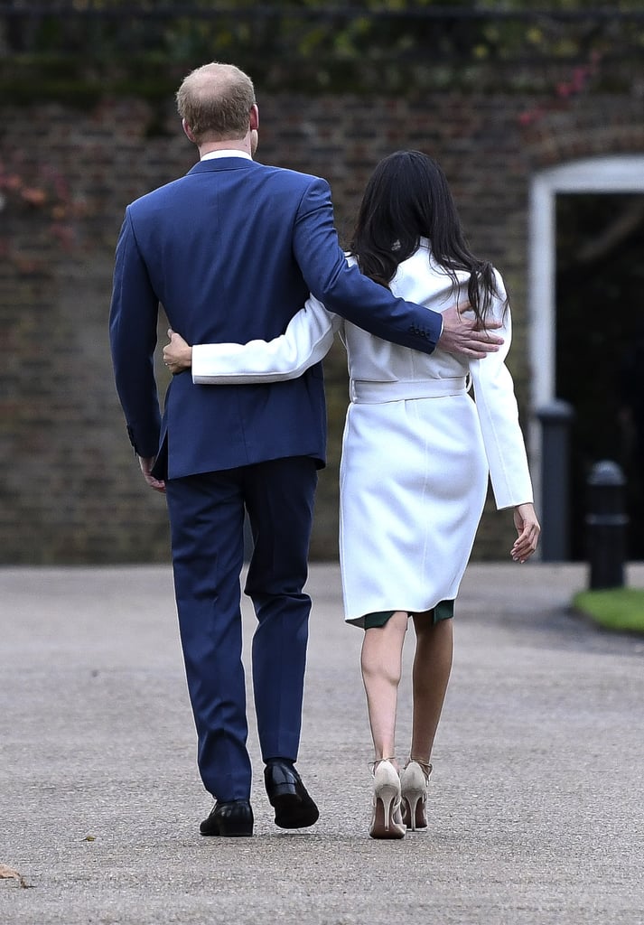 Meghan Markle Engagement Photo Heels From Aquazzura