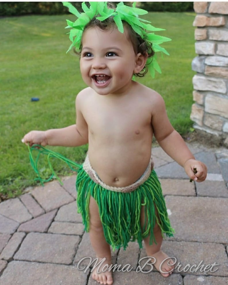 Moana Inspired Costume / Baby Moana/ Disney Moana Dress / 