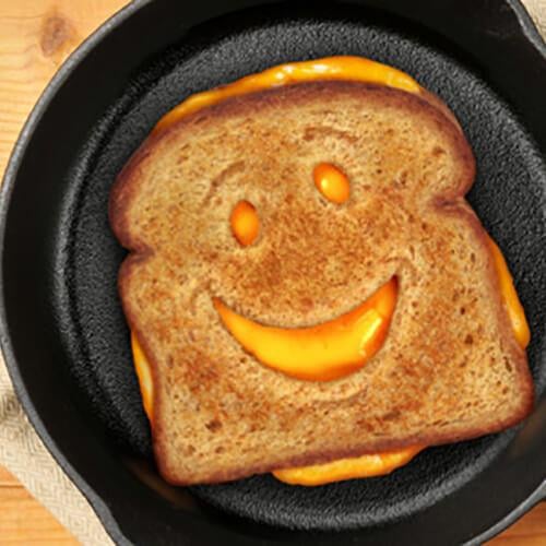Cheesy Grins Toast Cutter