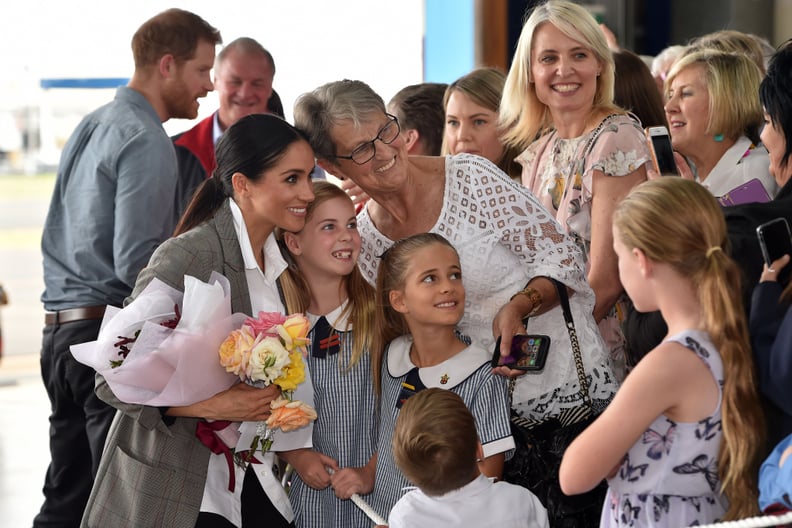 When She Snapped a Photo With These Excited Little Girls