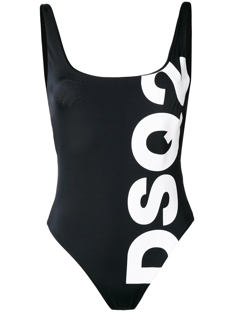 DSQUARED2 Logo Print Swimsuit