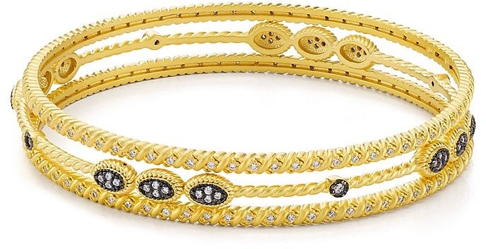 Freida Rothman Three Stack Slide Bangles