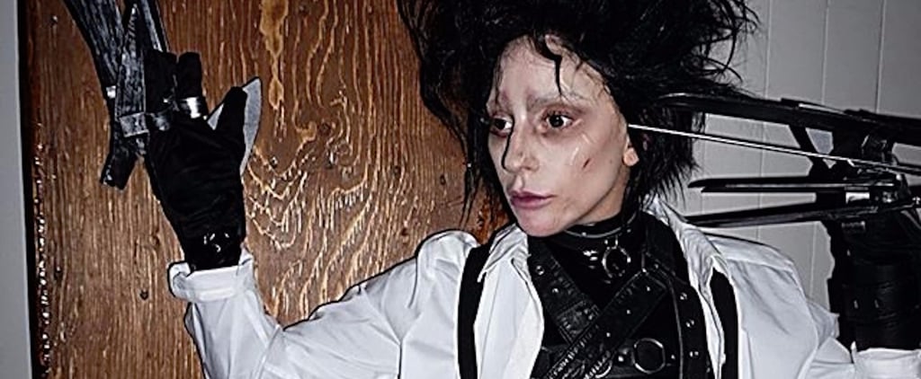 Lady Gaga Edward Scissorhands Halloween Costume 2017