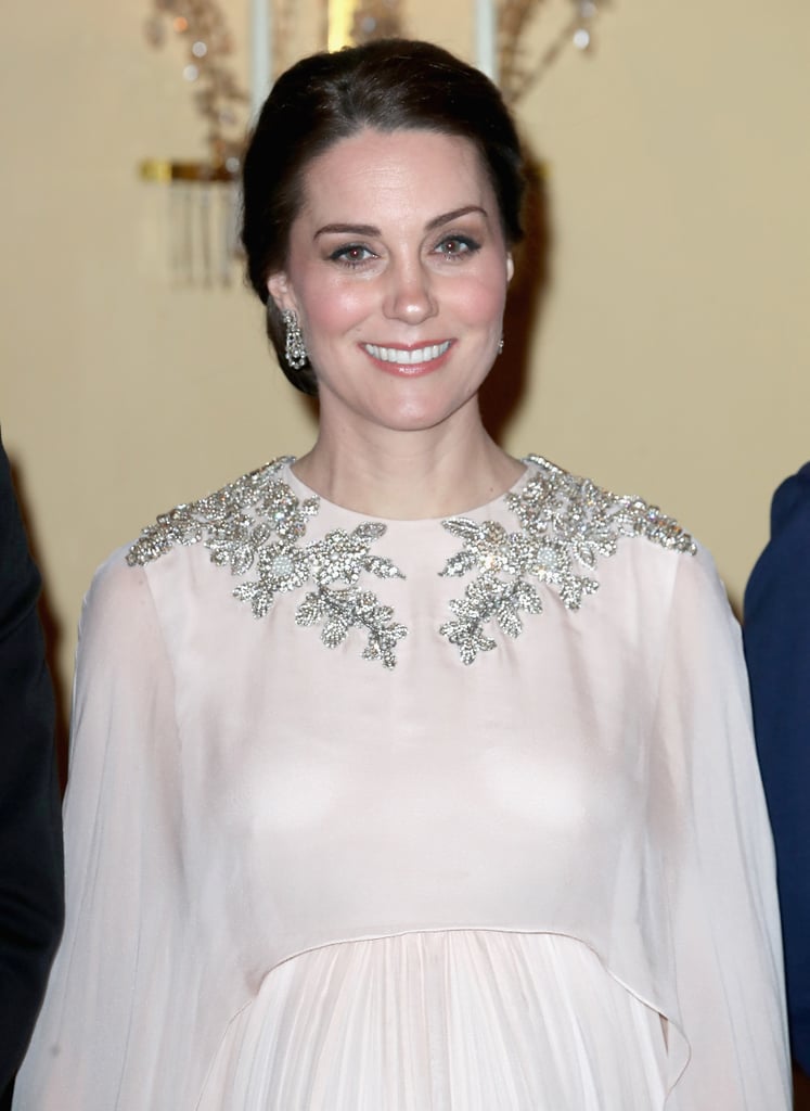 Kate Middleton Alexander Mcqueen Cape Dress Popsugar Fashion Photo 3