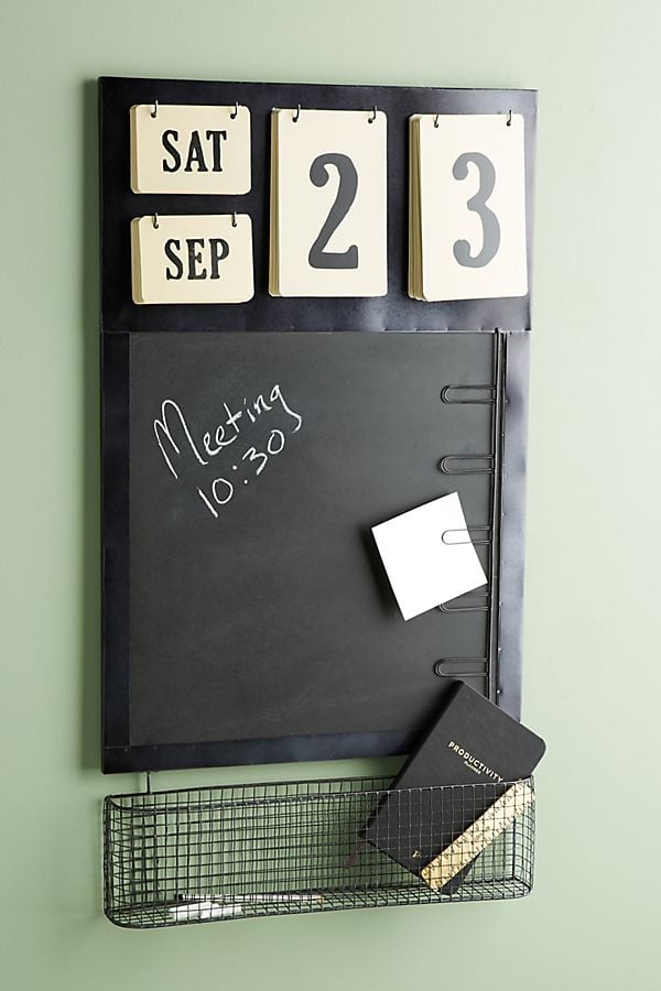 Chalkboard Calendar Best Home Organizers From Anthropologie