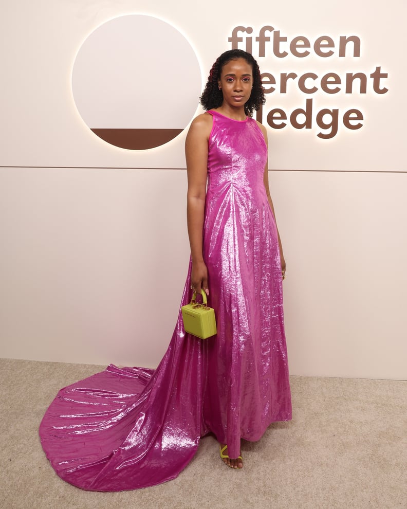 Naomi Elizée at the Fifteen Percent Pledge Benefit Gala